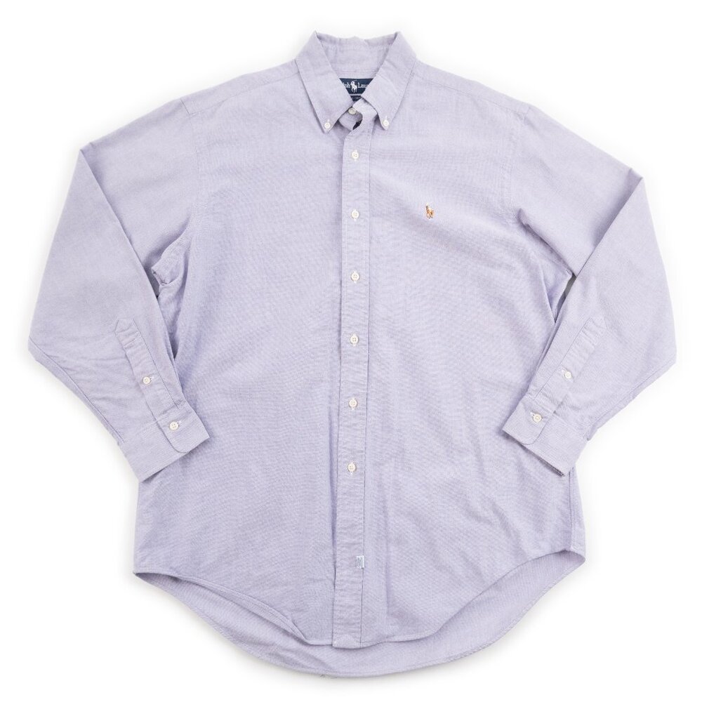 RALPH LAUREN 100% Cotton dress shirt size 16.5 neck
